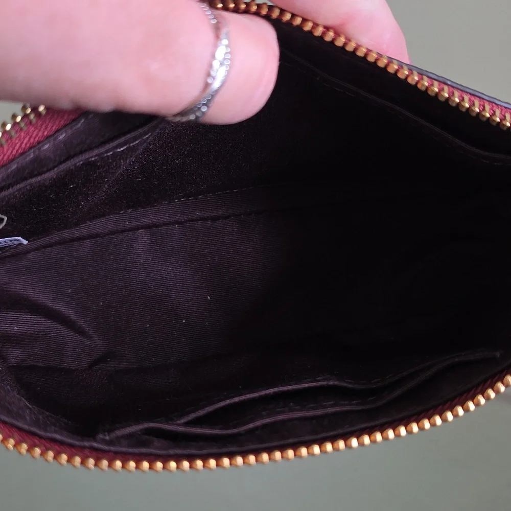 Coach C7362 Signature Dark Red 1941 Leather Nolita 19 Minibag EUC - Picture 13 of 17